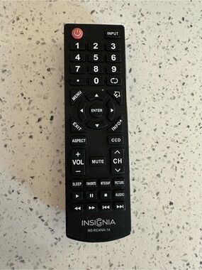 Insignia TV Remote - Insignia NS-RC4NA-14